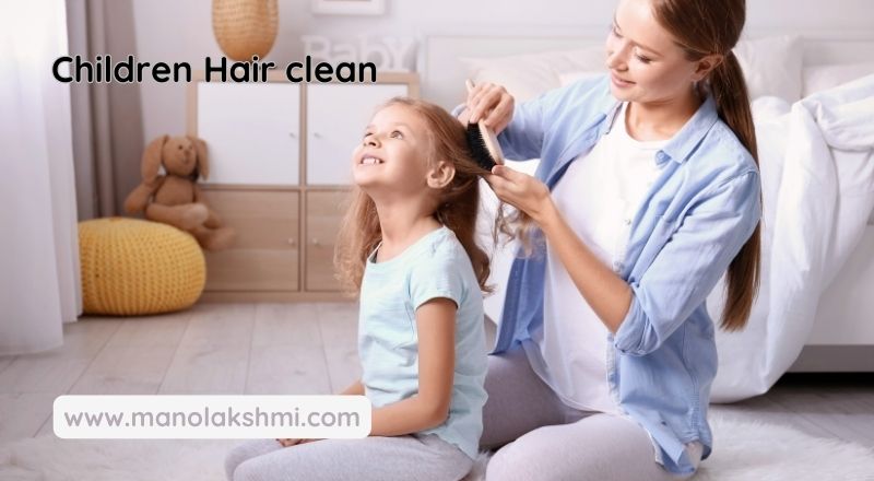 Children Hair clean