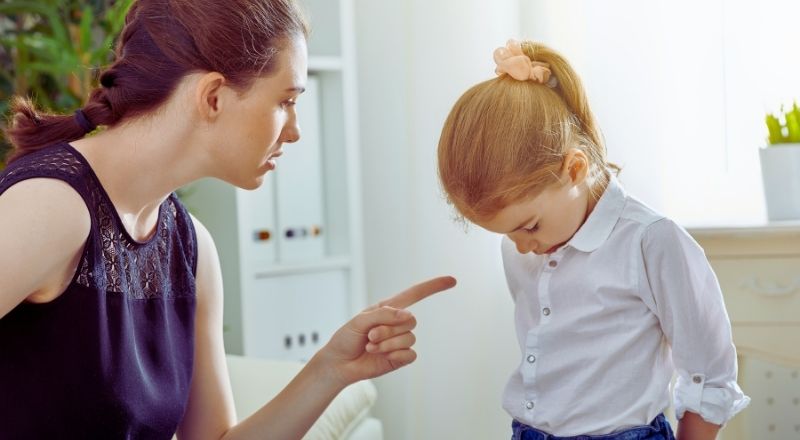 Teach your child right from wrong