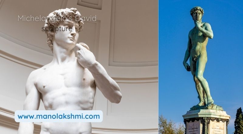 Michelangelo's David-Sculpture