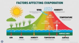 Factors Affecting Evaporation: