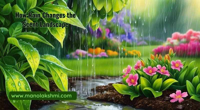 How Rain Changes the Scent Landscape