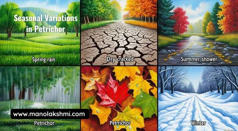 Seasonal Variations in Petrichor