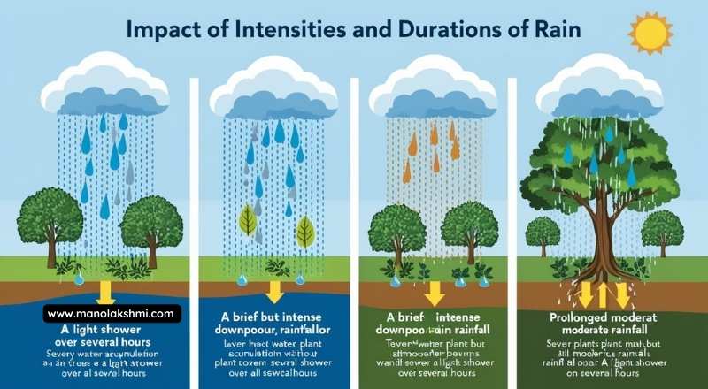 The Impact of Intensity and Duration of Rain