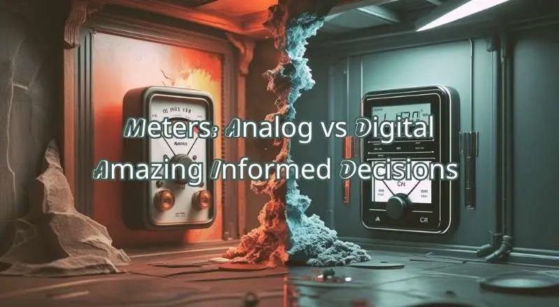 Meters: Analog vs Digital Amazing Informed Decisions