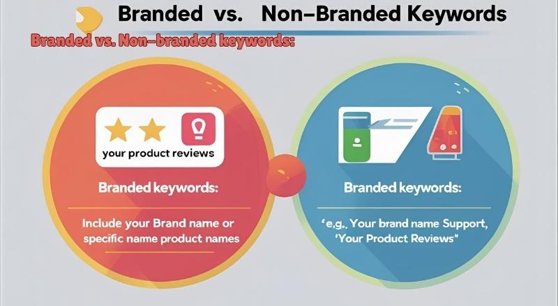 Branded vs. Non-branded keywords