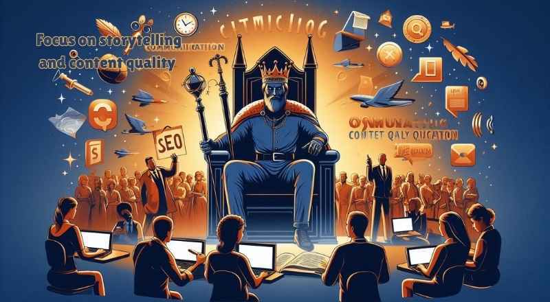  Focus on storytelling and content quality