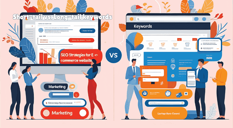 Short-tail vs. Long-tail keywords