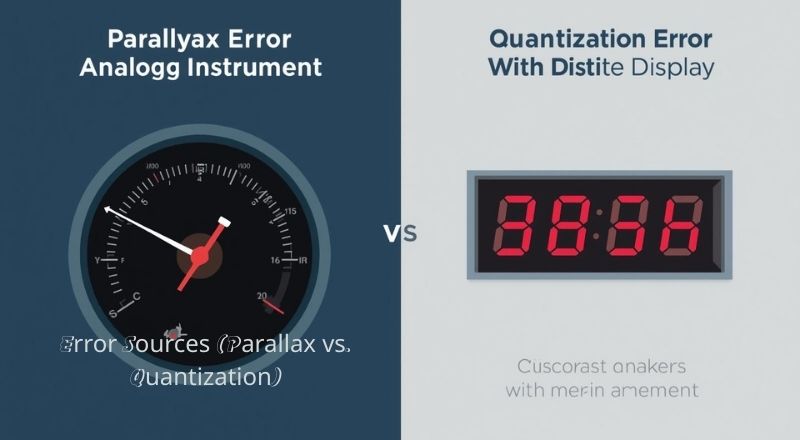 Error Sources (Parallax vs. Quantization) (METERS)
