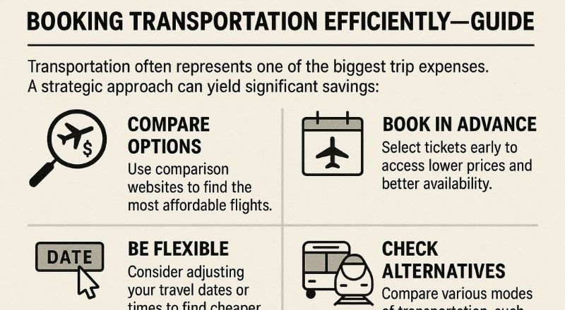 Booking Transportation Efficiently