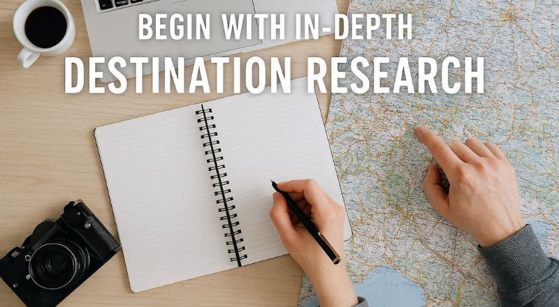 Researching Destinations Thoroughly