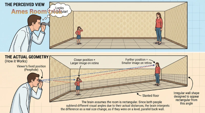 Ames Room trick