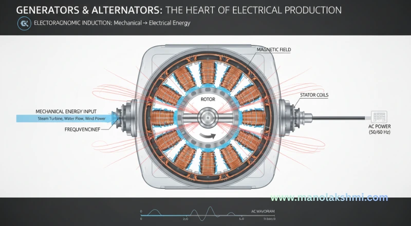 Generators & Alternators: The Heart of Electrical Production