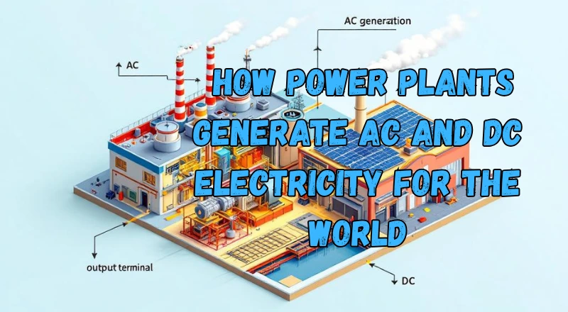 How Power Plants Generate AC and DC Electricity for the World