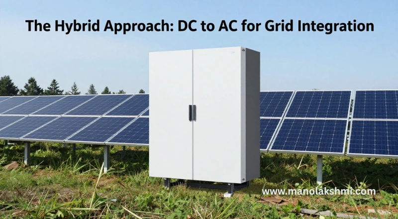 The Hybrid Approach DC to AC for Grid Integration