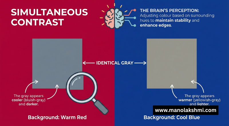 The Phenomenon of Color and Contrast