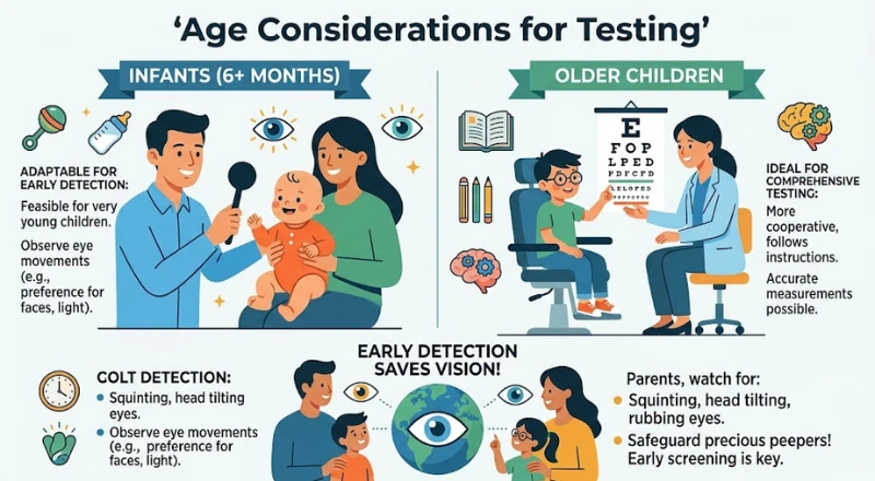 Age Considerations for Testing