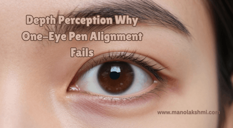 Depth Perception: Why One-Eye Pen Alignment Fails