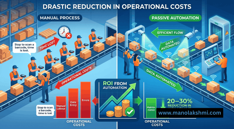 Drastic Reduction in Operational Costs 