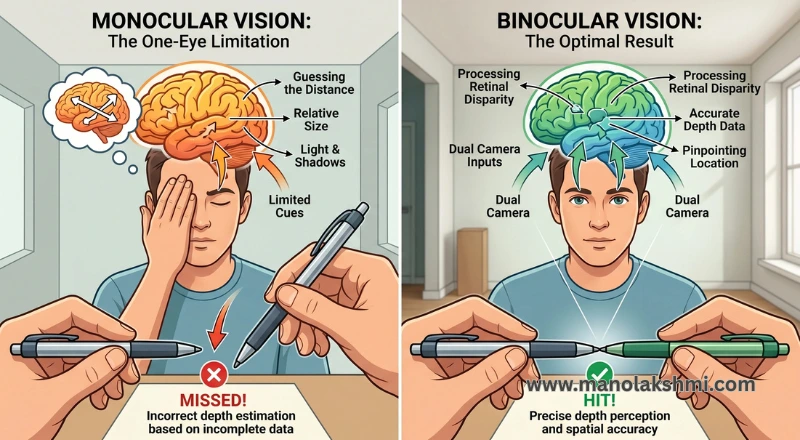 Monocular Vision: The One-Eye Limitation