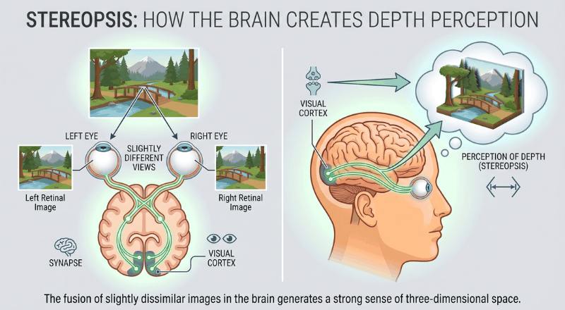 What is stereopsis? 
