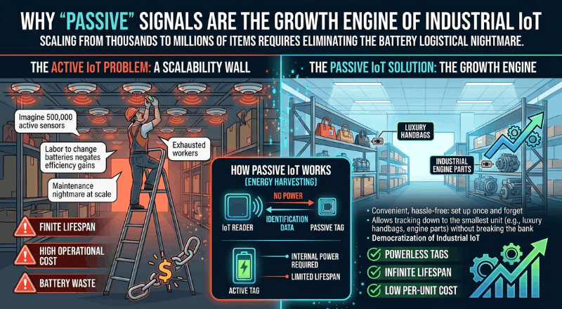Why Passive is the Growth Engine of Industrial IoT