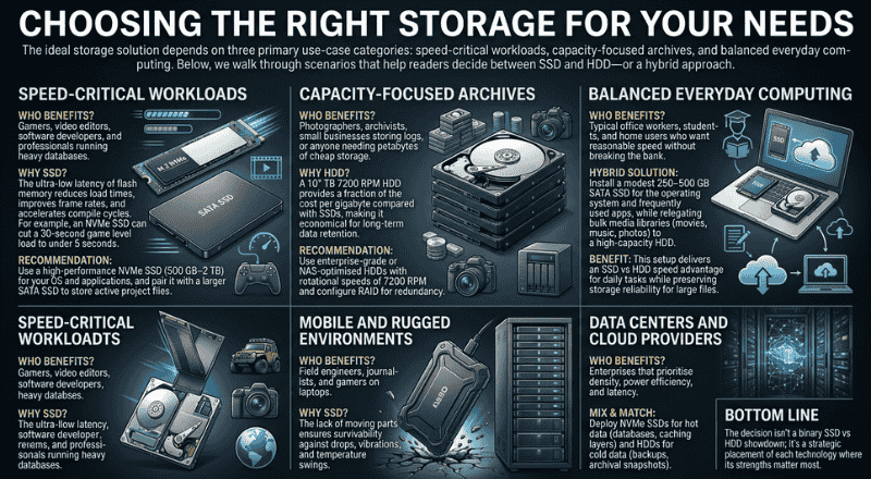 Choosing the Right Storage for Your Needs -Drives