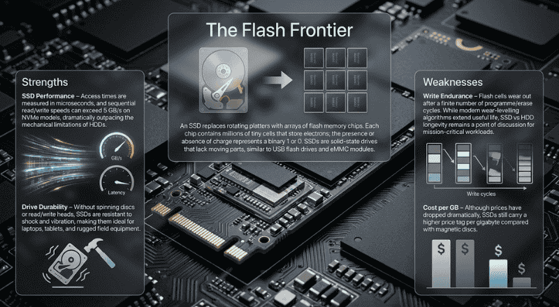 Solid State Drive (SSD): The Flash Frontier 