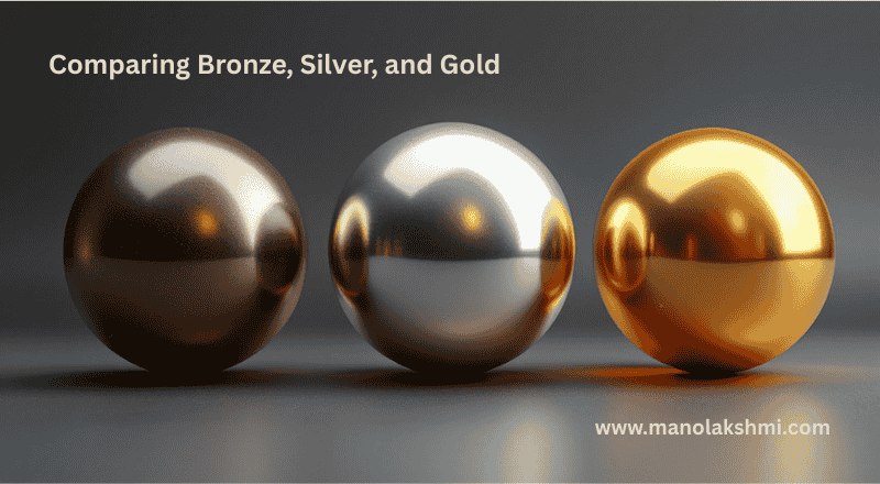 Comparing Bronze, Silver, and Gold 