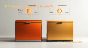 Efficiency Versus Capacity Trade-offs 