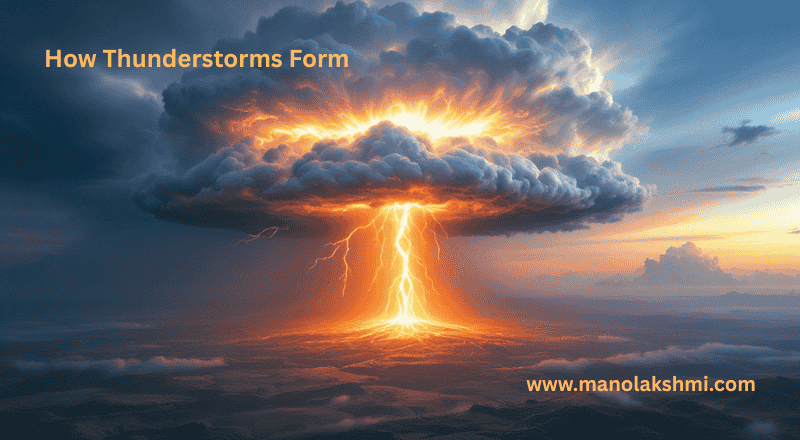 How Thunderstorms Form 
