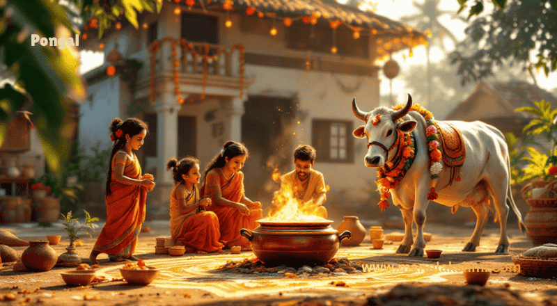 Pongal in Tamil Nadu