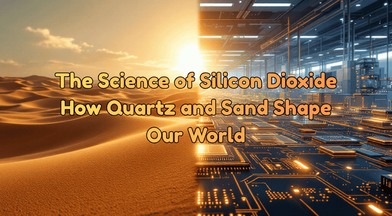 The Science of Silicon Dioxide How Quartz and Sand Shape Our World 