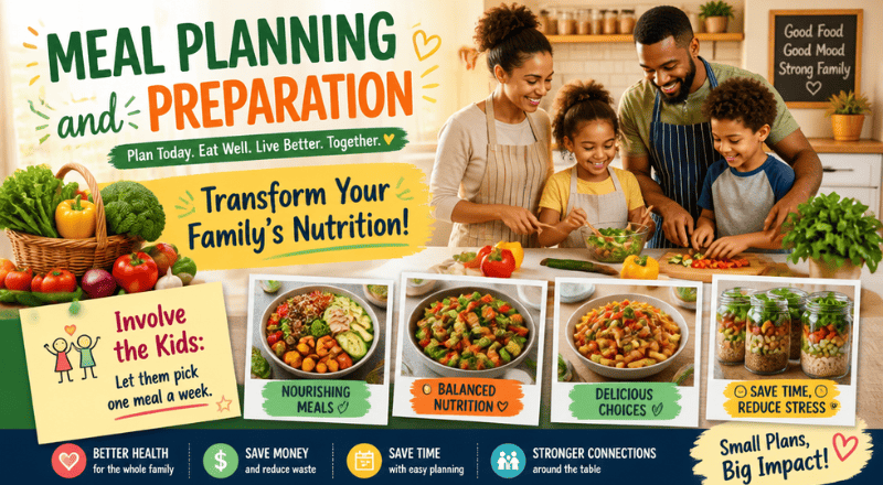 Meal Planning and Preparation(healthy habits)