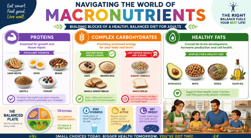 Navigating the World of Macronutrients (healthy habits)