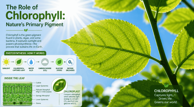 The Role of Chlorophyll: Nature’s Primary Pigment – Why are leaves green?