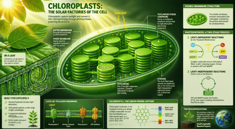 Understanding Chloroplasts: The Solar Factories of the Cell 