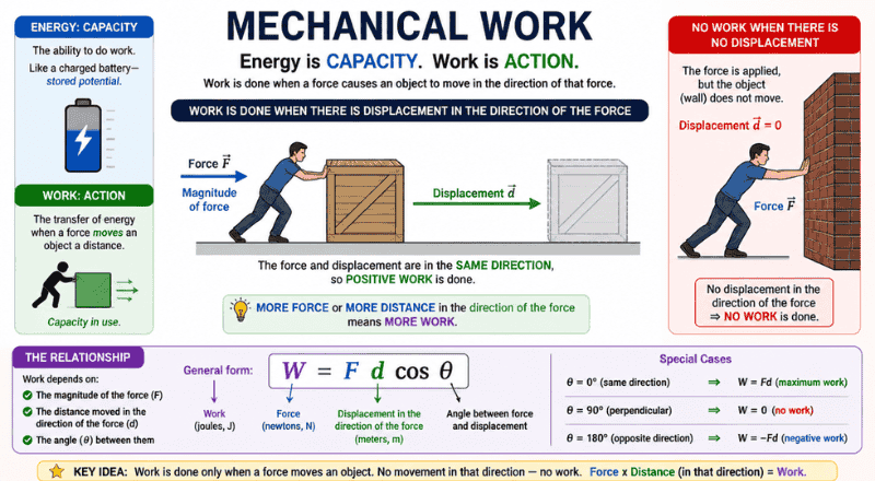 Understanding Mechanical Work 