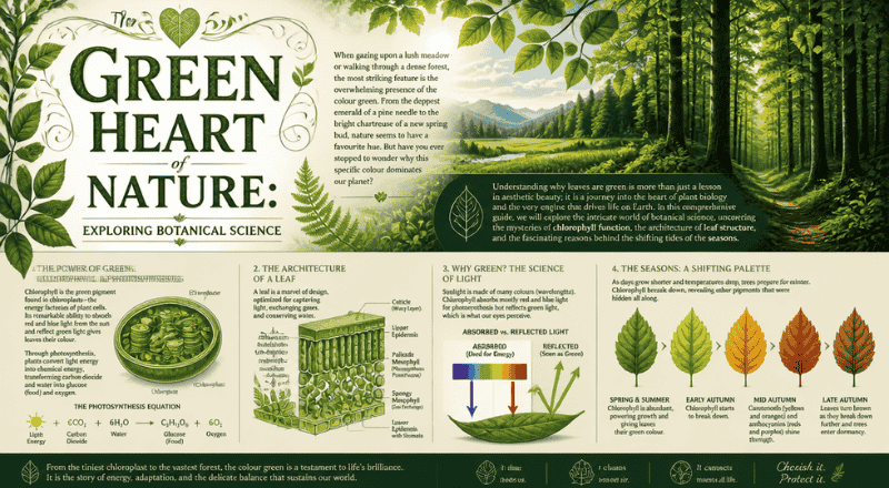 Why Are Leaves Infused with Green 