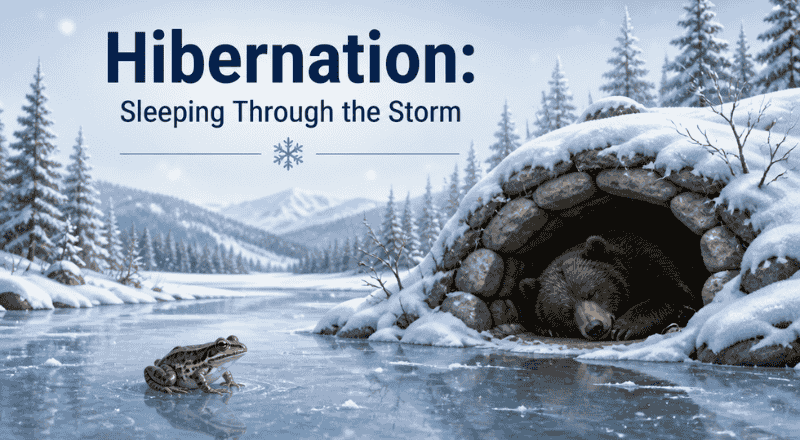 Hibernation Sleeping Through the Storm