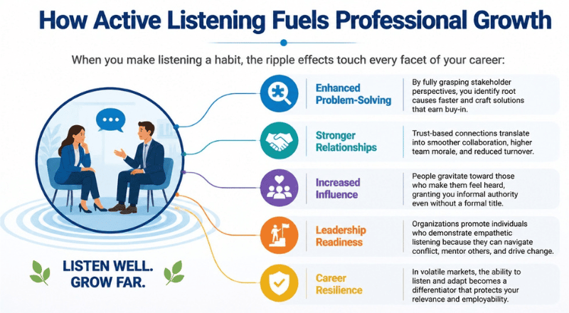 How Active Listening Fuels Professional Growth