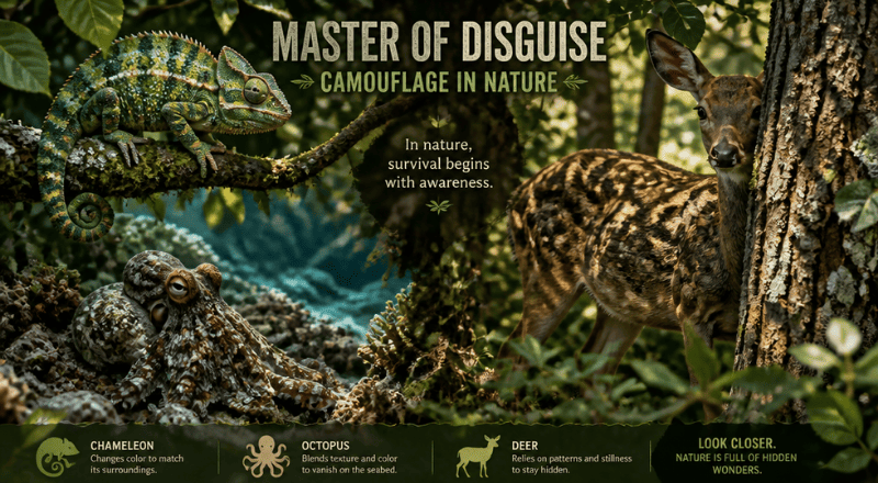 Master of Disguise Camouflage in Nature