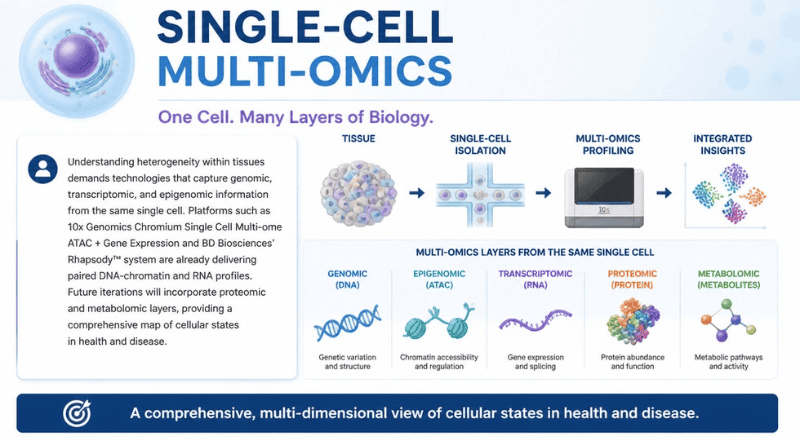 Single‑Cell Multi‑Omics
