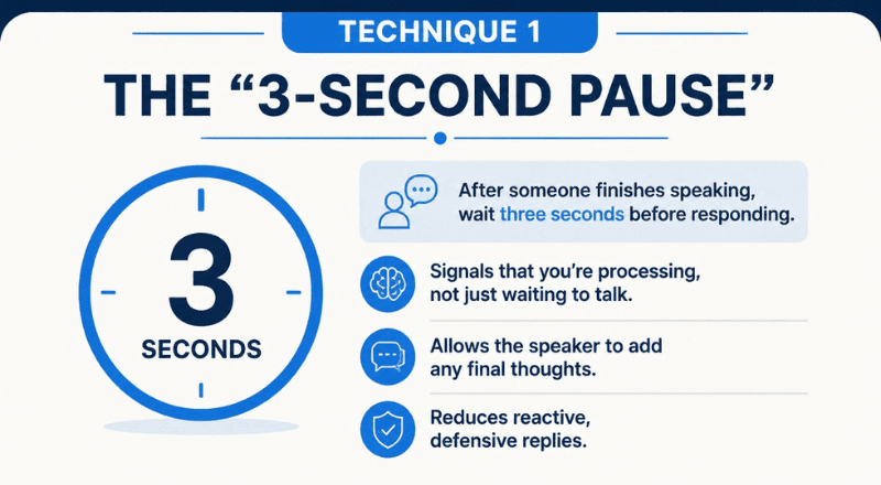 The “3‑Second Pause” 