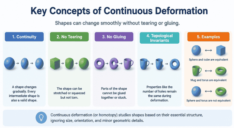 Key Concepts of Continuous Deformation