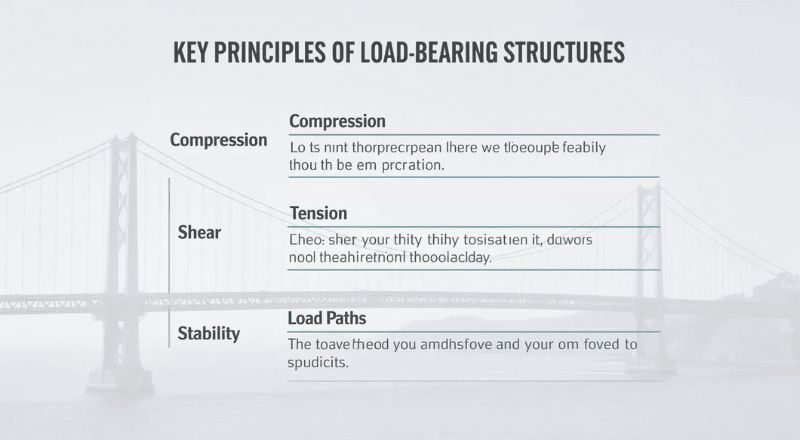 Key Principles of Load‑Bearing Structures