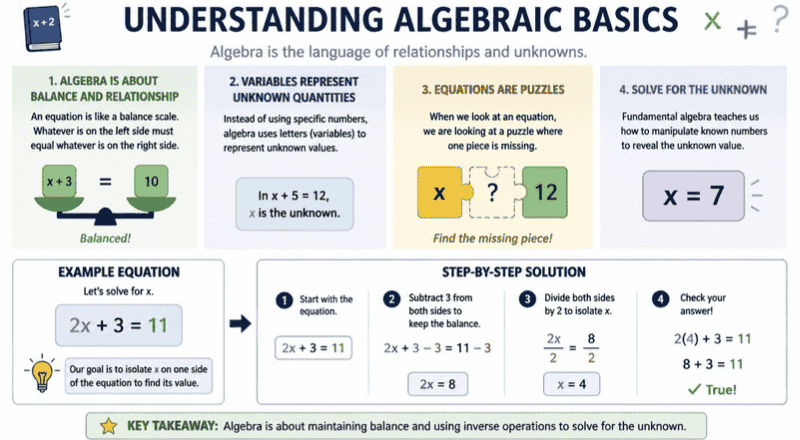 Understanding Algebraic Basics